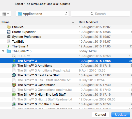 Mac manual super patch sims 3 mac